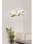 Vino Riserva Model Gold Kaplama Metal Salon Mutfak Oturma Yatak Odası Modern LED Sarkıt Avize 4