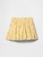 Kız Çocuk Sarı Fırfırlı Şort Etek 3