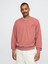 Erkek Pembe Vintage Soft Oversize Gap Logo Sweatshirt 1