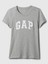 Kadın Gri Gap Logo T-Shirt 2