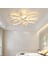 Levora Modern Tasarım - Salon - Mutfak - Yatak Odası Beyaz Renk Beyaz Işıklı LED Avize 2