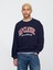 Erkek Lacivert Vintagesoft Gap Logo Sweatshirt 1