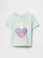 Kız Bebek Mavi Grafikli T-Shirt 1
