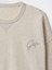 Erkek Bej Vintage Soft Oversize Gap Logo Sweatshirt 4