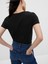 Kadın Siyah Gap Logo T-Shirt 2