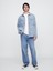 Erkek Mavi Ultrasoft Denim Ceket 4