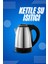 Elektrikli Paslanmaz Çelik Su Isıtcı Çelik Kettle 1.8 Lt. Uzun Ömürlü 1