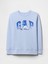 Erkek Çocuk Açık Mavi Gap Logo Sweatshirt 1