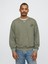 Erkek Koyu Yeşil Vintage Soft Oversize Gap Logo Sweatshirt 1