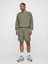 Erkek Koyu Yeşil Vintage Soft Oversize Gap Logo Sweatshirt 2