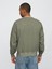 Erkek Koyu Yeşil Vintage Soft Oversize Gap Logo Sweatshirt 5