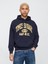 Erkek Lacivert Gap Logo Nyc Kapüşonlu Sweatshirt 1