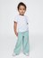 Kız Bebek Açık Mavi Ultrasoft Pull-On Baggy Wide-Leg Jean Pantolon 1