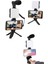 Akıllı Telefon Vlog Kiti Tripod Mini Mikrofonlu Telefon Tutucu 4