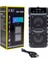 20 Watt Usb/sd/aux/fm/bluetooth Destekli Mikrofon Girişli Taşınabilir Hoparlör ( 3