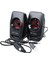 T-19 1+1 USB Pc Mini Hoparlör (2x3 Watt) 2