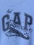 Erkek Bebek Mavi Gap Logo Relaxed Sweatshirt 2