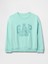 Erkek Bebek Yeşil Gap Logo Relaxed Sweatshirt 1