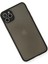 Apple iPhone 11 Pro Max Kılıf Montreal Silikon Kapak - Siyah Gnzrz 1