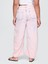 Kadın Açık Pembe High Rise Ultrasoft Horseshoe Jean Pantolon 4