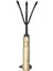 Bahçe Saksı El Tırmığı Piramit Kesim Saksı Çiçek Toprak Gübreleme Tırmık 8/26CM 5