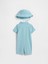 Bebek Mavi Desenli Outfit Set 3