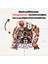 Basketbol Temalı Erkek Çocuk Doğum Günü Isme Özel 3D Pasta Parti Süsü Cake Topper (20 x 22 cm ) 2