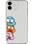iPhone 12 Mini Uyumlu Şeffaf Kılıf Cartoon Gumball 6 Tasarımlı 1