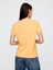 Kadın Turuncu Bisiklet Yaka T-Shirt 5
