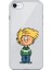 iPhone 7 Uyumlu Şeffaf Kılıf Cartoon Cedric 2 Tasarımlı 1