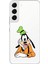 Samsung Galaxy S22 Uyumlu Şeffaf Kılıf Cartoon Goofy 5 Tasarımlı 1