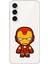 Samsung Galaxy S23 Fe Uyumlu Şeffaf Kılıf Chibi Iron-Man 2 Tasarımlı 1