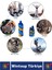 Premium Portatif Bpa Free Şık Kamp Spor Seyahat Silikon Katlanabilir Suluk 500 ml 2