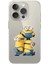 iPhone 13 Pro Max Uyumlu Şeffaf Kılıf Cartoon Minions 10 Tasarımlı 1