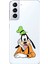 Samsung Galaxy S21+ Uyumlu Şeffaf Kılıf Cartoon Goofy 5 Tasarımlı 1