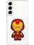Samsung Galaxy S22 Uyumlu Şeffaf Kılıf Chibi Iron-Man 2 Tasarımlı 1