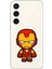 Samsung Galaxy S23 Uyumlu Şeffaf Kılıf Chibi Iron-Man 2 Tasarımlı 1