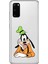 Samsung Galaxy S20+ Uyumlu Şeffaf Kılıf Cartoon Goofy 5 Tasarımlı 1