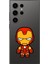 Samsung Galaxy S24 Ultra Uyumlu Şeffaf Kılıf Chibi Iron-Man 2 Tasarımlı 1