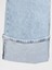 Kadın Mavi High Rise Wide Leg Jean Pantolon 2