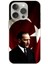 iPhone 16 Pro Max Uyumlu Şeffaf Kılıf Atatürk 4 Tasarımlı 1
