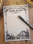 Özel Tasarım Hayvan Temalı Notepad 1