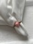 8 mm Pembe Opal Taşı Ayarlanabilir Bakır Tel Yüzük 1