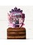 Blackpink Temalı Kız Çocuk Doğum Günü Isme Özel 3D Pasta Parti Süsü Cake Topper (22 x 21 cm ) 1