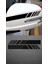 Yan Ayna Şerit Araba-Motosiklet Cam Etiket Sticker 18X5CM Siyah Renk 1