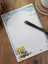 Özel Tasarım Çizgi Film Karakterleri Temalı Notepad 2