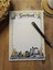 Özel Tasarım Çizgi Film Karakterleri Temalı Notepad 1