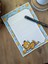 Özel Tasarım Çizgi Film Karakterleri Temalı Notepad 3