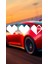 Pixel Art Kalp Jdm Araba-Motosiklet Cam Etiket Sticker 20X5,6CM Beyaz Renk 1