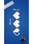 Pixel Art Kalp Jdm Araba-Motosiklet Cam Etiket Sticker 20X5,6CM Beyaz Renk 2